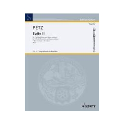 Pez, JC 2 Suites, No. II in C  (Sc+P)