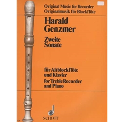 Genzmer Second Sonata (Sc+P)