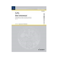 Gal 3 Intermezzi Op. 103 (Sc+P)