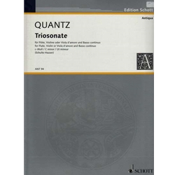 Quantz Trio Sonata in C Major (Sc+P)