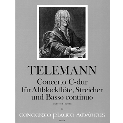 Telemann, GP Concerto in C Major (Set of parts: 4,4,3,4,3)