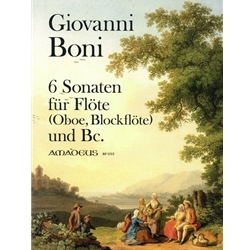 Boni, Giovanni: 6 Sonatas