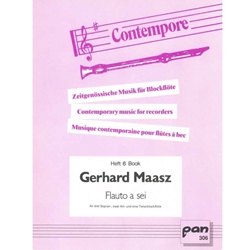 Maasz, Gerhard: Flauto a Sei (score only)