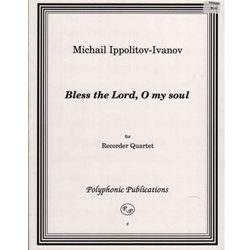 Ivanov Bless the Lord, O my Soul (Sc+P)