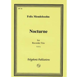 Mendelssohn Nocturne from "A Midsummer Night’s Dream" (3 x Sc)