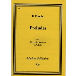 Chopin Preludes Nos. 4, 6, 7 & 20 (Sc+P)