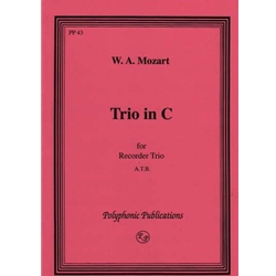 Mozart, WA Trio in C Major, K. 229 (Sc+P)
