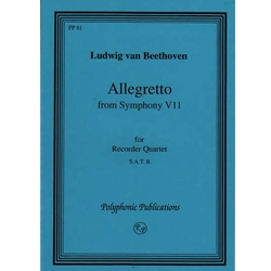 Beethoven Allegretto from Symphony VII (Sc+P)