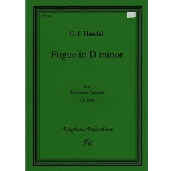 Handel, GF Fugue in d (G 17) (Sc+P)