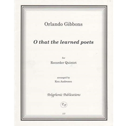 Gibbons, Orlando O, that the learned poets (Sc+P)