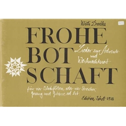 Draths Advent & Christmas Songs (German text) (Sc+P)