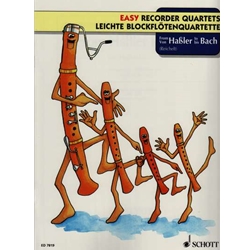 Reichelt Easy Recorder Quartets: Hassler to Bach (Sc)