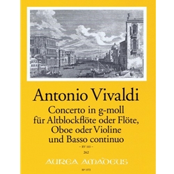 Vivaldi, Antonio: Concerto in g minor, RV 103