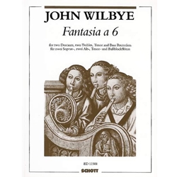 Wilbye, John: Fantasia a 6  (score & parts)