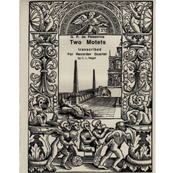 Palestrina 2 Motets (Sc+P)