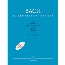 Bach, JS 6 Suites, BWV 1007-1012