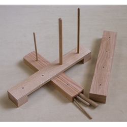 Oak Recorder Stand