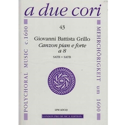 Grillo Canzon pian e forte a 8 (Sc+P)
