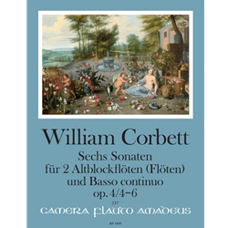 Corbett, William: 6 Sonatas, op. 4/4-6