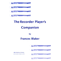 Blaker, Frances: Recorder Player's Companion