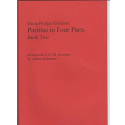 Telemann, GP, Robinson and others: Partitas in Four Parts, Book Two