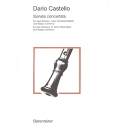 Castello, Dario Sonata concertata (Sonata Prima, Sonata concetate...Libro primo, 1621)