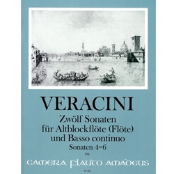 Veracini, Francesco: 12 Sonatas, vol. 2 (nos. 4-6)