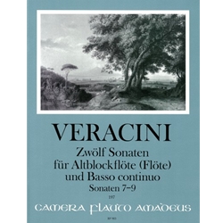 Veracini, Francesco: 12 Sonatas, vol. 3 (nos. 7-9)