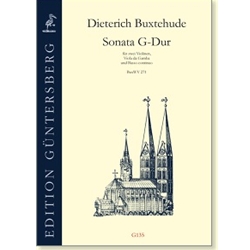 Buxtehude, Dietrich: Sonata in G, BuxWV271