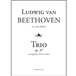 Beethoven, Ludwig van: Trio, op. 87