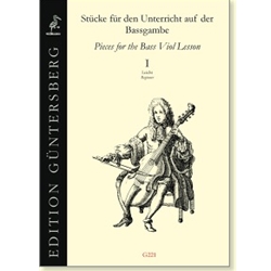 Lesson Pieces for the Bass Viol, Vol. II (Intermediate)