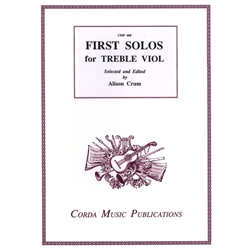 Crum: First Solos for Treble Viol