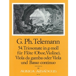 Telemann, GP: Trio Sonata 54 in g minor (TWV42:g15)