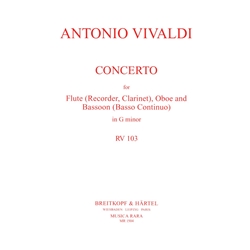 Vivaldi, A: Concerto in g, RV103
