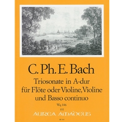 Bach, CPE Trio Sonata in A Major (Wq 146)