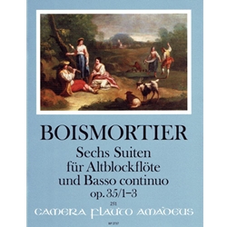 Boismortier, JB de: 6 Suites, op. 35, vol. 1