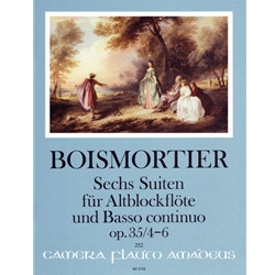 Boismortier, JB de: 6 Suites, op. 35, vol. 2