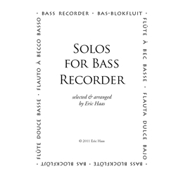 Solos for Bass Recorder