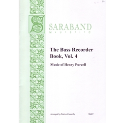 Connelly, Patrice: Bass Recorder Book, Volume 4—Music of Henry Purcell