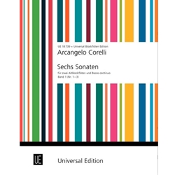 Corelli, Arcangelo: 6 [Trio] Sonatas, vol. 1 (nos. 1-3)