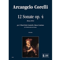Corelli, Arcangelo: 12 [Trio] Sonatas, op. 4
