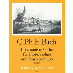 Bach, CPE Trio Sonata in G Major (Wq 150)