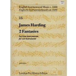 Harding, James: 2 Fantasies (score & parts)