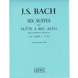 Bach, JS: 6 Suites from the Cello Suites, Vol. I (1-3)