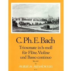 Bach, CPE Trio Sonata in b minor (Wq 143)