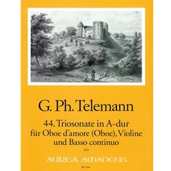 Telemann, GP: Triosonata 44 in A Major (TWV 42:A14)
