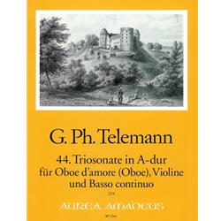 Telemann, GP: Triosonata 44 in A Major (TWV 42:A14)