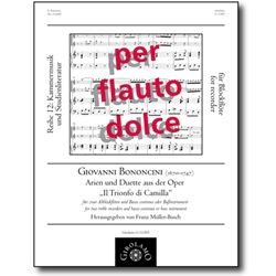 Bononcini: Arias and Duets from the opera “Il Trionfo di Camilla”
