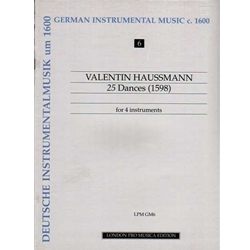 Haussmann, Valentin: 25 Dances