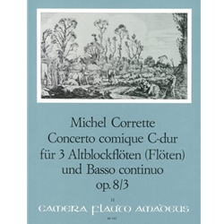 Corrette, Michel Concerto comique in C Major, op. 8/3 ("Margoton")